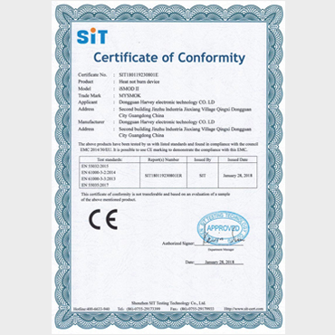 ISMOD II CE Certifications 