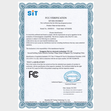 ISMOD II FCC Certifications