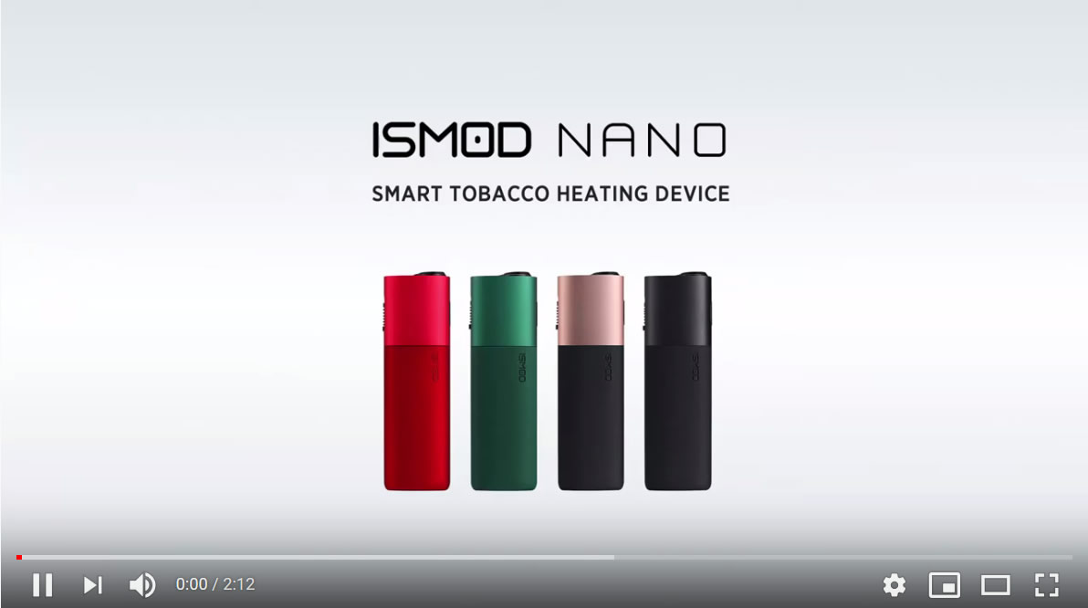ISMOD NANO in red -Smart Tobacco Heting Device-Unboxing